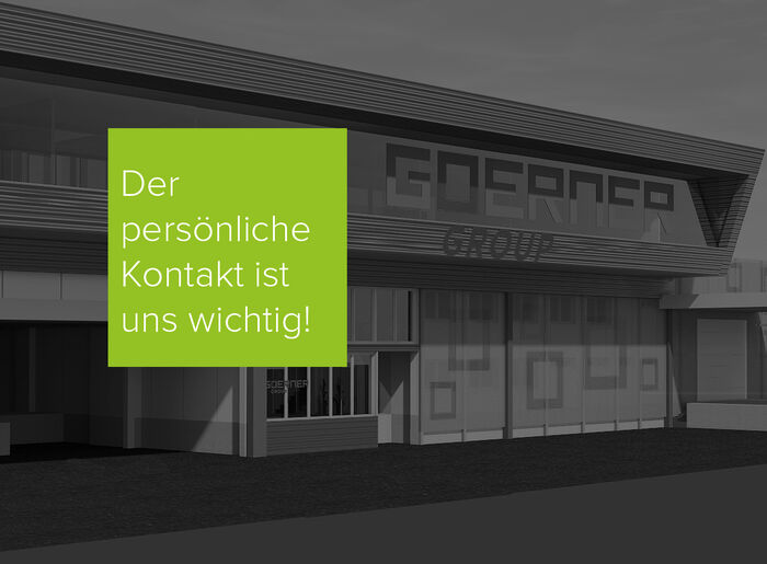 Der persönliche Kontakt ist uns wichtig! Wir sind für Sie da!