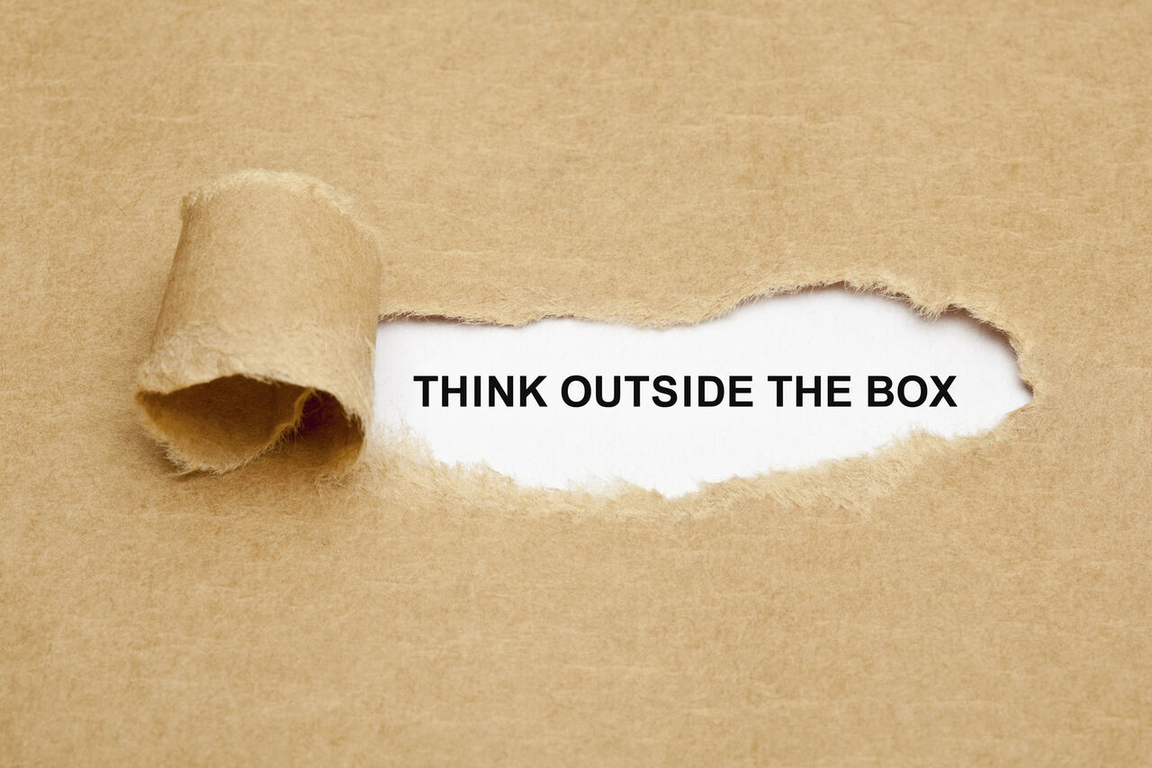 Think outside the box Kontinuierlich verbessern